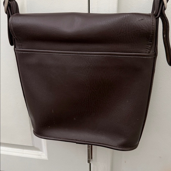 Vintage Coach 90s Whitney Crossbody Bag color brown - Picture 4 of 7